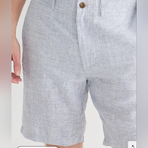 J Crew Mercantile Linen Blend Mens Short - Picture 2 of 5